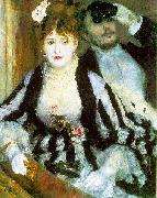 Pierre-Auguste Renoir The Theater Box, Spain oil painting artist